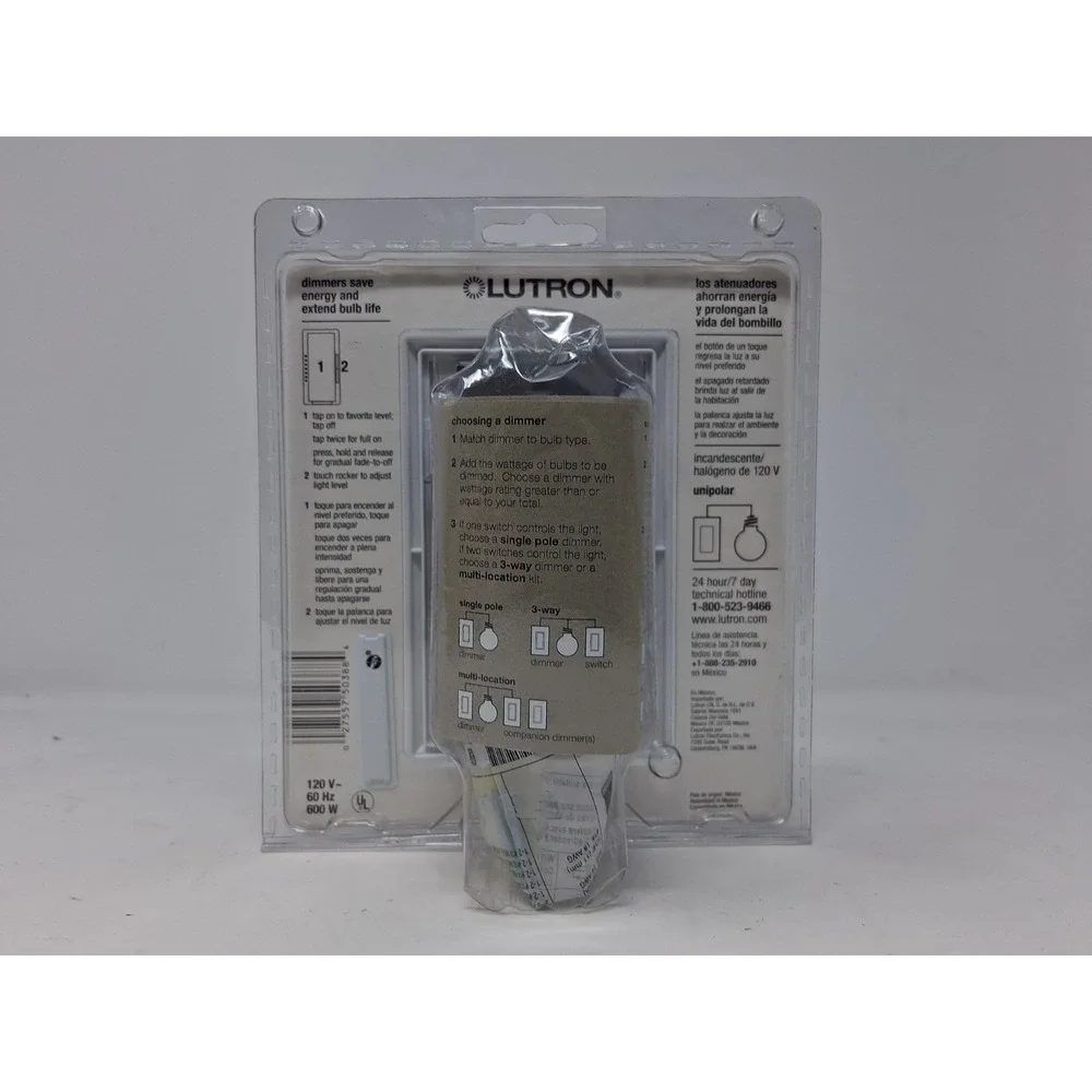 Lutron maw600hwh maestro